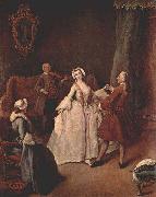 The Dancing Lesson Pietro Longhi